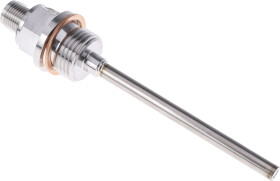 Czujnik temperatury PT100 długość 100mm średnica 6mm +200°C