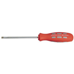 Draper Expert 67853 100mm x 5.0mm Plain Slot Parallel Tip Mechanics Screwdriver