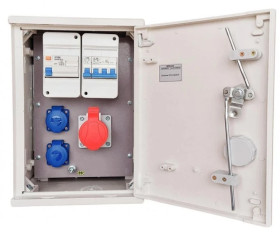 Rozdzielnica budowlana 16/5 2x230V rozdzielnia erbetka złącze pomiarowe RBG1LC