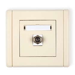 Gniazdo antenowe pojedyncze typu F (SAT)