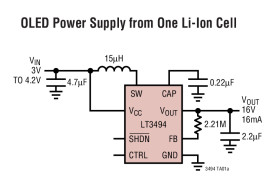 Micropower Low Noise Boost Converters with Output Disconnect