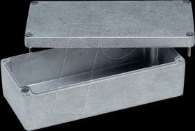 1590Z162 aluminum casing, 1590 Z, 260 x 160 x 90 mm, aluminum