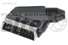 Wtyk scart - eurozłącze