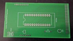 Eeprom programmer for Arduino Mega PCB