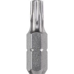 kwb 121255 Hex Bit T15 steel TQ60 1/4&quot; shaft satin finish 1pc