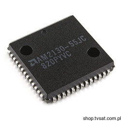 AM2130-55JC 8kBit NMOS SRAM SMD-PLCC52 AMD