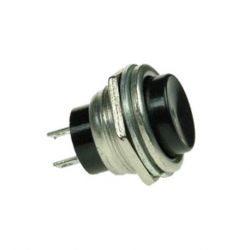 Przycisk monostabilny OFF-(ON) czarny