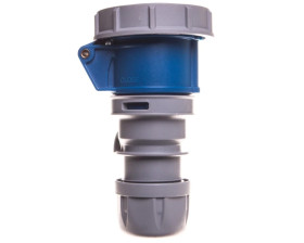 Gniazdo przenośne 16A 3P 230V niebieskie IP67 TURBO SHARK 2132-6tt