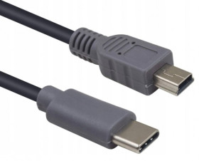 KABEL USB C-WT. NA USB MINI-WT.25CM
