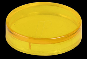 881021 Reflector covering cap, smooth, yellow