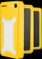 AQPBPBIBS1SG973 Power bank, 10,000 mAh, 20 W, 1x USB-A, 1x USB-C, solar