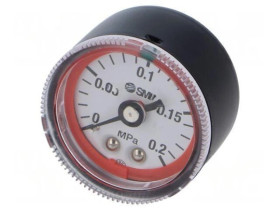 Manometr 0-0,2MPa stal Gwint R 1/8 zewnętrzny 42,5mm G46-2-01-L