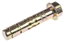 Kotwa do kamienia dł 60mm M10 Stalowe Ø 12mm RawlPlug Kotwa rozporowa