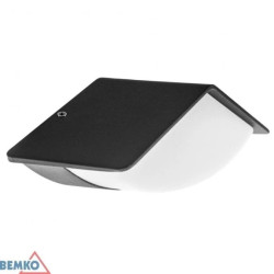 Oprawa elewacyjna VALANT 7W 4000K 600lm IP65 233x80x90mm kinkiet grafit C25-EL1-K-007GR-4K