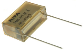 Kondensator papierowy 330nF 275V ac KEMET rozstaw: 25.4mm THT ±10