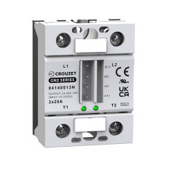 Przekaźnik półprzewodnikowy Montaż na panelu 25 A Crouzet 280 Vrms Triak