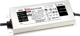 MEAN WELL ELG-75-24B-3Y Sterownik LED Stałonapięciowy, Stałonaprądowy 75.6 W 3.15 A 12 - 24 V/DC Ściemniacz, Układ PFC,