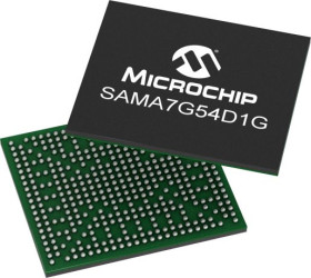 Mikrokontroler Microchip SAM9X72 TFBGA 427-pinowy Montaż powierzchniowy ARM926EJ-S 128 kB 32bit 800MHz SRAM