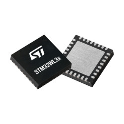 STM32WL31KBV6 Sub-GHz Wireless Microcontrollers. Single-core Arm Cortex-M0+ @64 MHz with 64 Kbytes of Flash memory, 16 Kbytes of