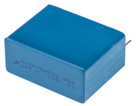 Kondensator foliowy 470nF 1 kV dc, 250 V ac EPCOS Polipropylenowe rozstaw: 27.5mm THT ±10