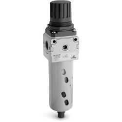 Regulator filtra Camozzi G 1/4 MC 25 μm 10 bar Ręcznie, Półautomatyczny MC104-D00