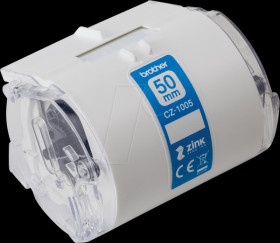 CZ-1005 Colour label roll, white, 50 mm