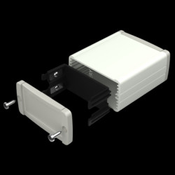 Teko - seria TEKAL 1 (TEKAL-11B.30) - profil aluminiowy zamknięty (70 x 59,9 x 30,9 mm)