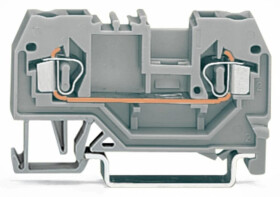 Złączka szynowa 2-przewodowa 2,5mm2 szara 280-901