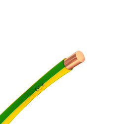 Przewód miedziany H07V-U DY 10mm2 żo 750V