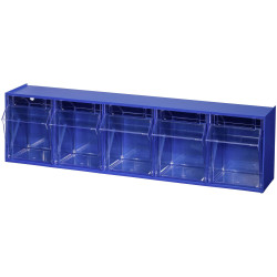 Allit 464430 VarioPlus ProFlip Box Organiser 600x165x135 mm Blue 1pc