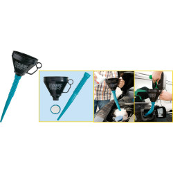 Hazet 198-1 Funnel 165 mm Durable Wide Mouth Chemical Resistant