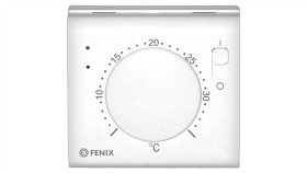 Te-4 - Termostat Te-4 Z Czujnikiem Powietrznym I Kabelkowym Natynkowy