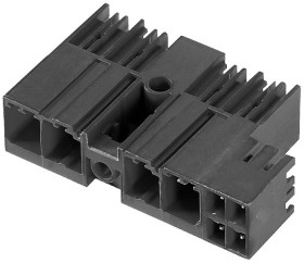 Weidmüller 2626900000 Obudowa złącza pin męskiego na PCB SV-SMT 7.62HP/04/90MF3 SC/4 2.6SN BX, piny: 4, 33 A, 36 szt.