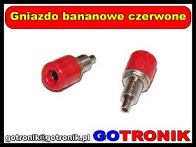 Gniazdo bananowe czerwone