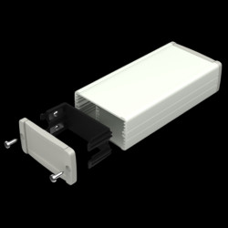 Teko - seria TEKAL 1 (TEKAL-13B.30) - profil aluminiowy zamknięty (125 x 59,9 x 30,9 mm)