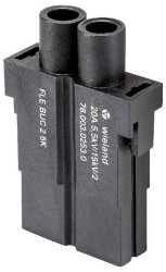 Wkładka modułowa 78.003.0253.0 Wieland Electric Łączna ilość styków 2 5 szt.