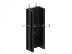 Radiator 40 x 15 x 10mm czerniony