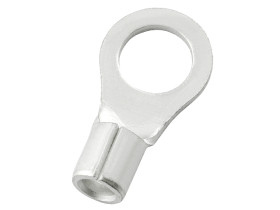 Zacisk oczkowy rozmiar przewodu 4mm² Ø 4.3mm nieizolowany średnica wew 4.3mm RS PRO