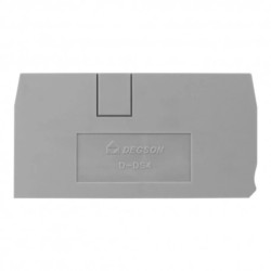 Płytka końcowa do złączki szynowej 4mm2 DS4 DGN 4043