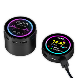 ESP32-S3 1.85" Round LCD Touch Display Dev Board with Microphone and Speaker