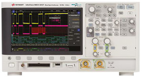 Oscyloskop 100MHz Keysight Technologies Stacjonarny Cyfrowy CAT I MSOX3012A z kalibracją ISO CAN, IIC, LIN, RS232,