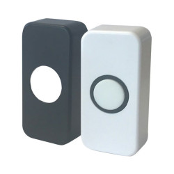 Deta Vimark C3507 Bell Push with Black and White Covers
