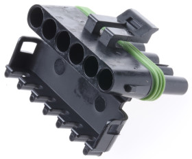 Złącze samochodowe 6-pinowe Delphi Żeński 20A Weather-Pack Montaż na kablu Złącze samochodowe