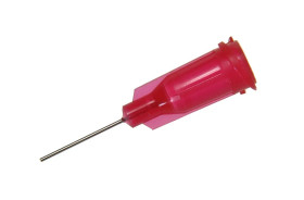 Igła dozownicza do fluxu, kleju 0,51mm 25G czerwona