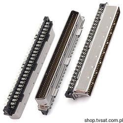 749109-7 Socket 2 x 50 Pin to Cable THT TYCO