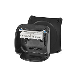 Skrzynka zaciskowa Poliwęglan 77 x 130 x 130mm Czarny IP66 HENSEL