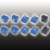 Przełącznik obrotowy, SP16T, 100 mA, 5V dc, 16-położeniowy, Copal Electronics S1000