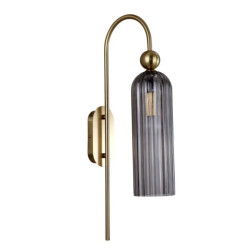 Kinkiet Piega LP-939/1W smoked Light Prestige