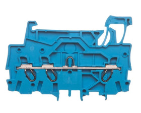 Złączka szynowa 3-przewodowa 1,0mm2 niebieska TOPJOBS 2000-1304