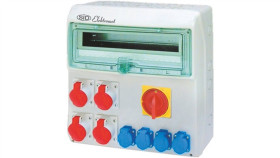 Rozdzielnica Rss-05 Z Rozłącznikiem 0-1 100A Okienko 18 Mod Okablowana 4X16a...